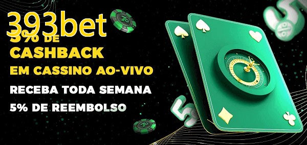 Promoções do cassino ao Vivo 393bet